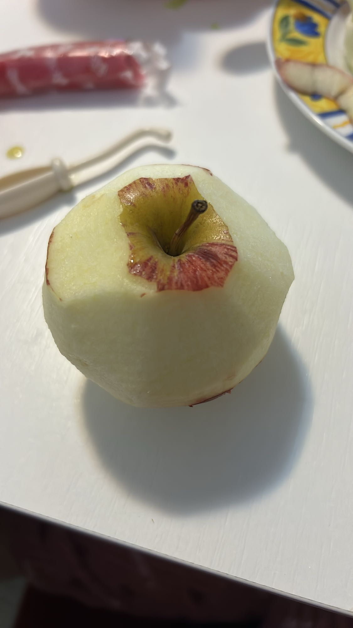 Manzana pelada
