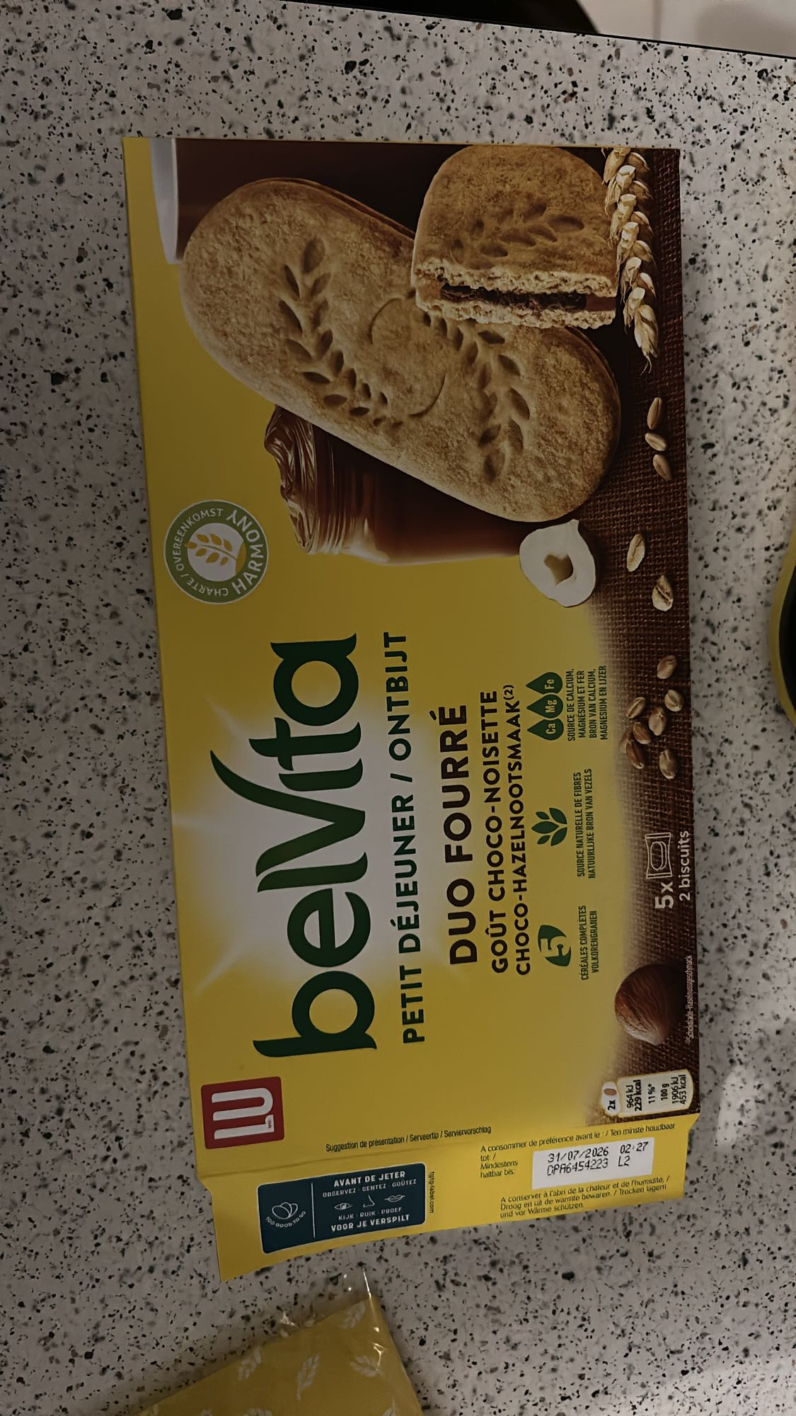 Biscuits choco-noisette