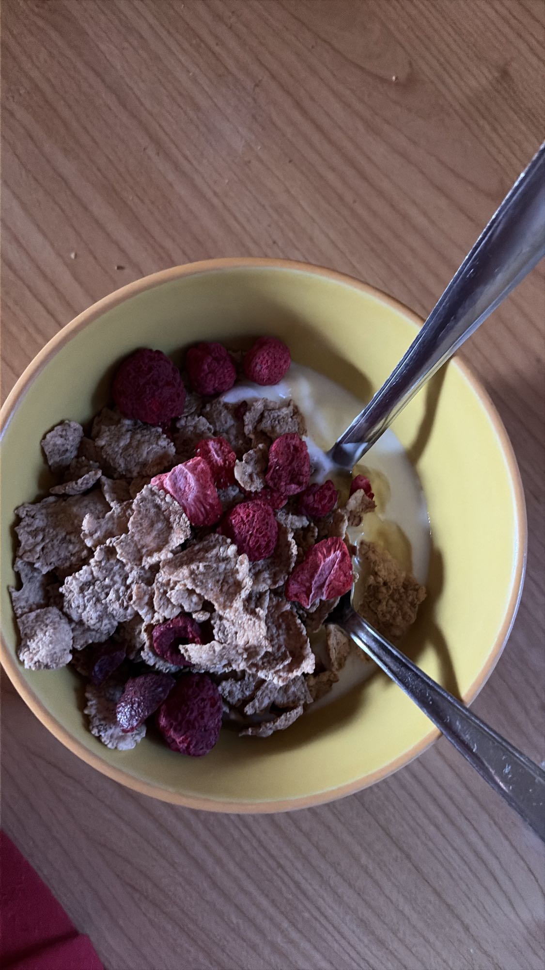 Céréales aux fruits rouges