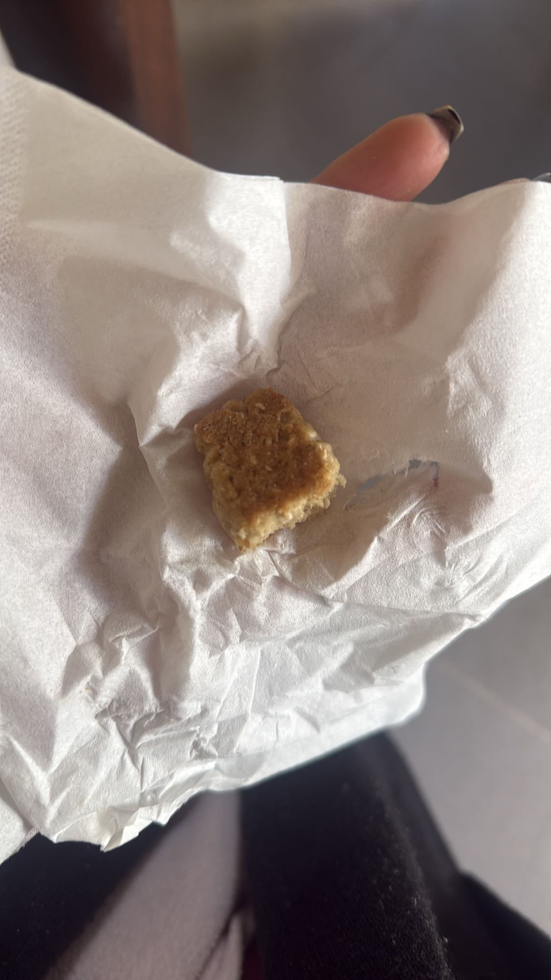 mini oat cookie bite