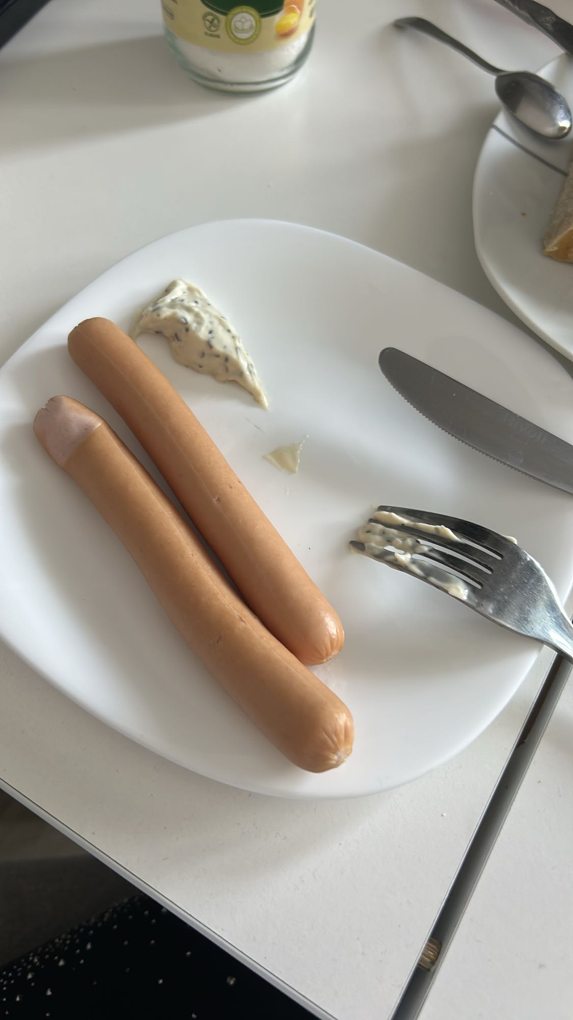Parówki z sosem