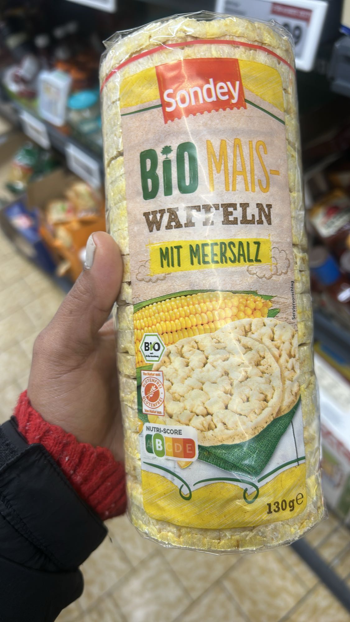 Bio Maiswaffeln Meersalz