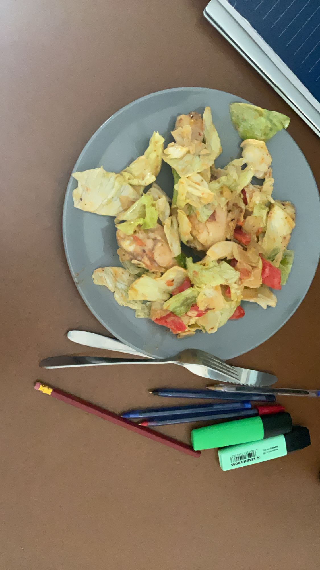 Salade poulet croquante