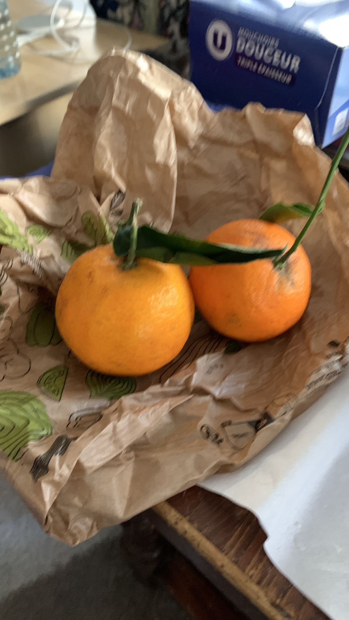 Mandarines fraîches
