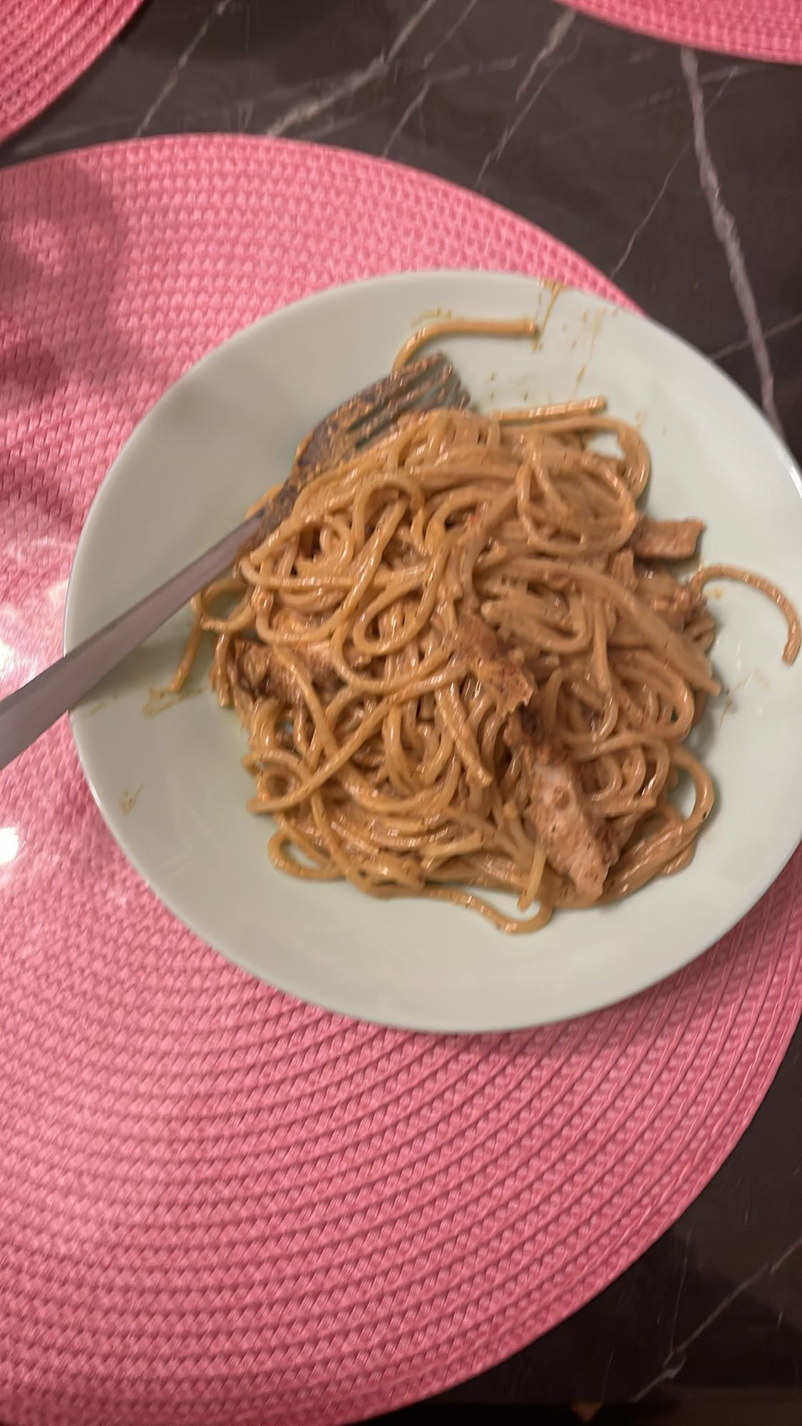Krämig kycklingpasta