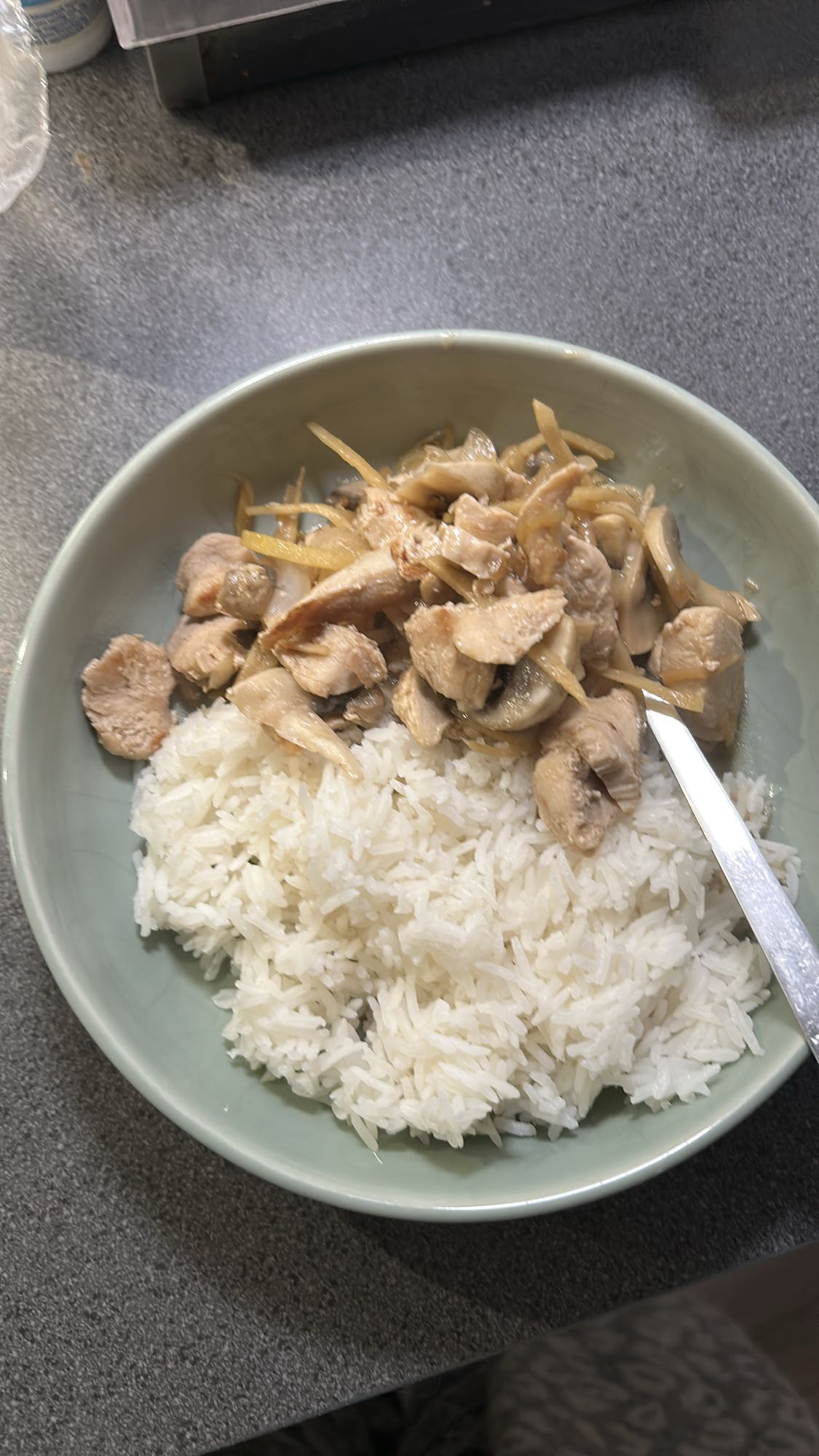 Kylling med ris og grønnsaker