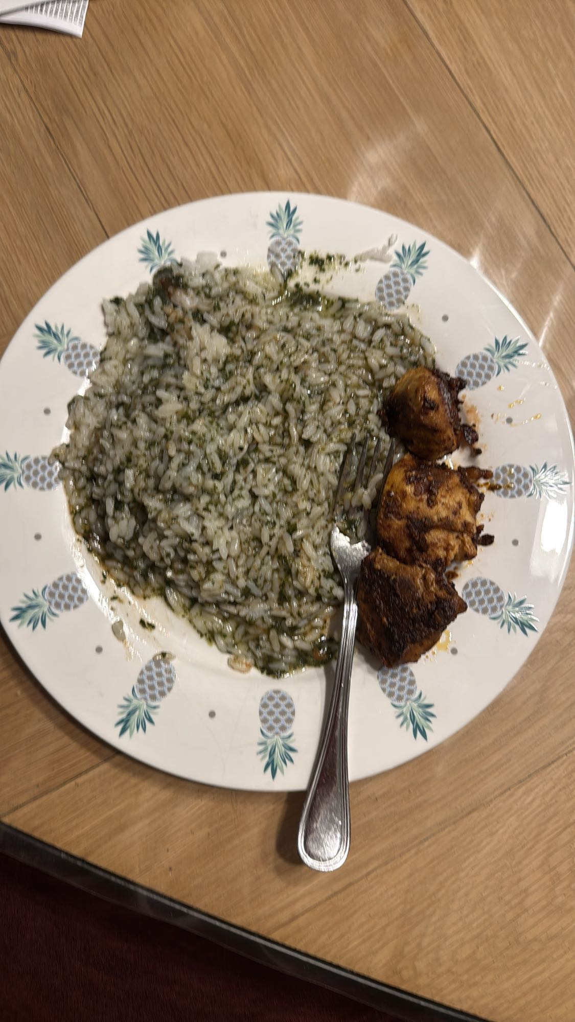 Herbed rice with chicken