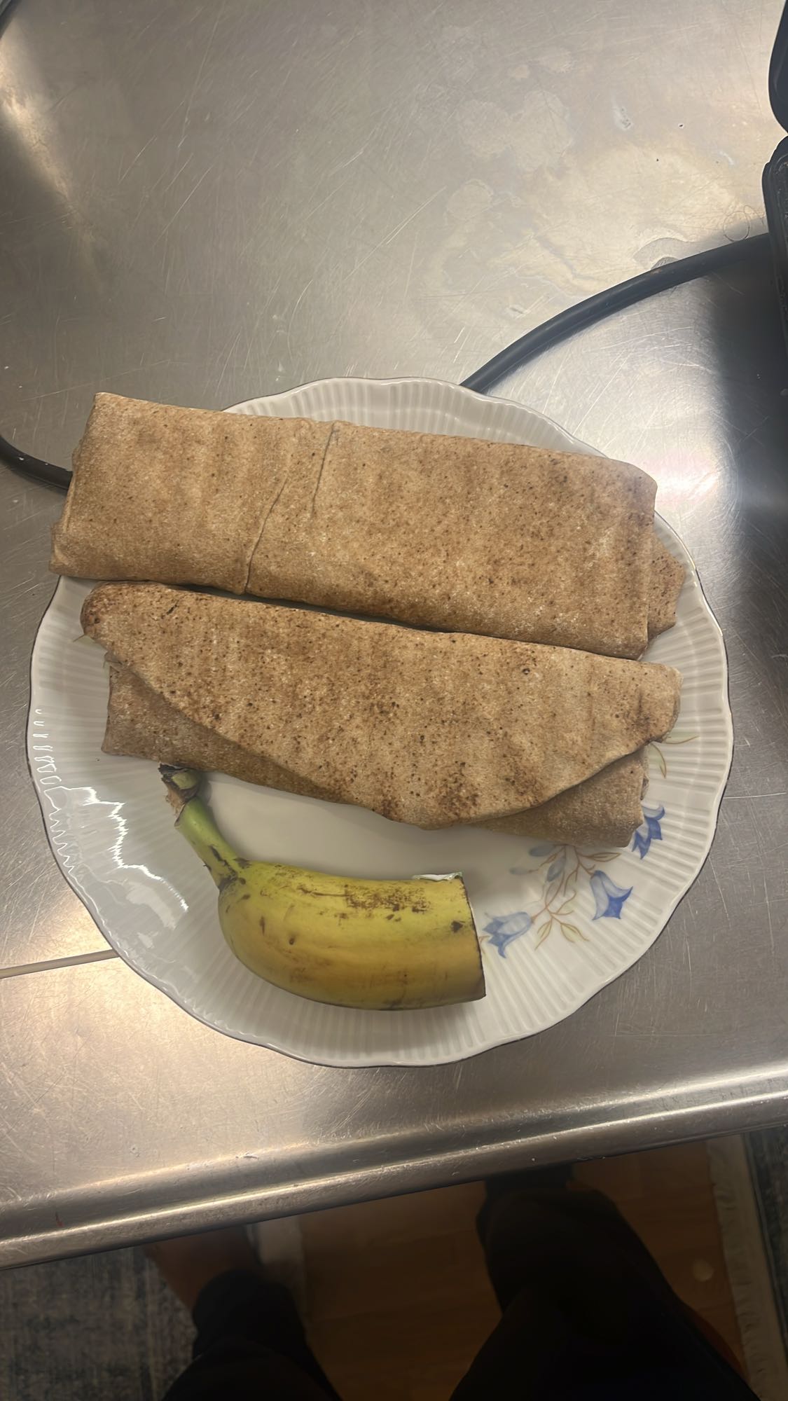 Wraps with banana