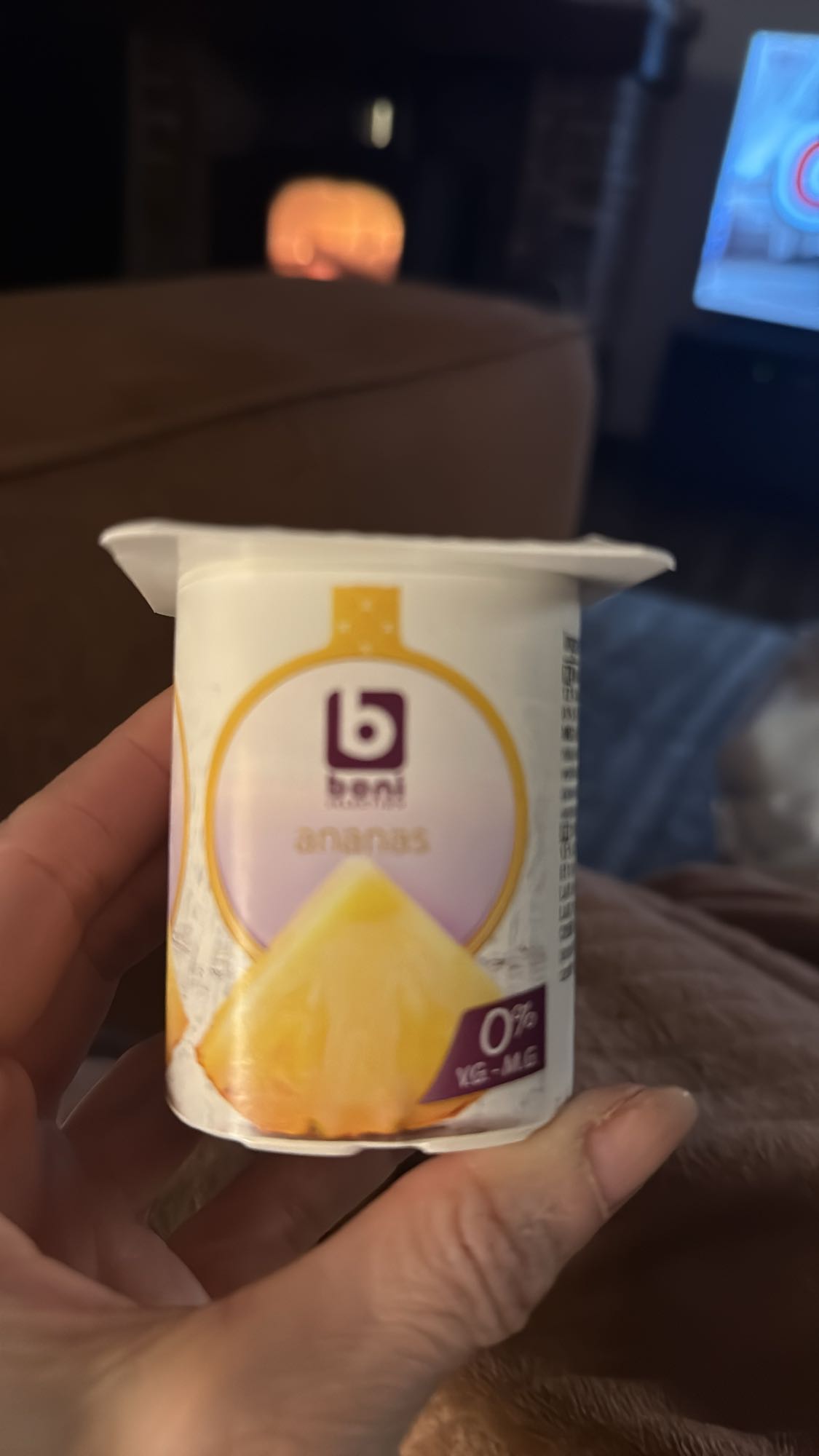 ananas yoghurt