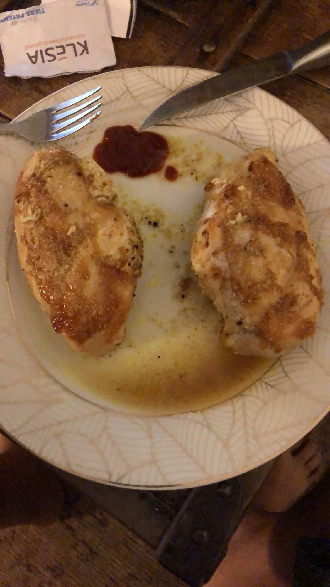 Poitrine de poulet grillée