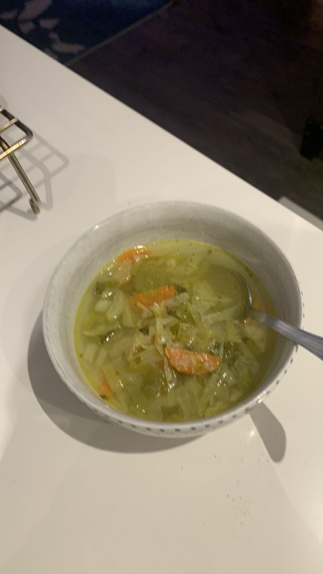 Soupe de légumes légère