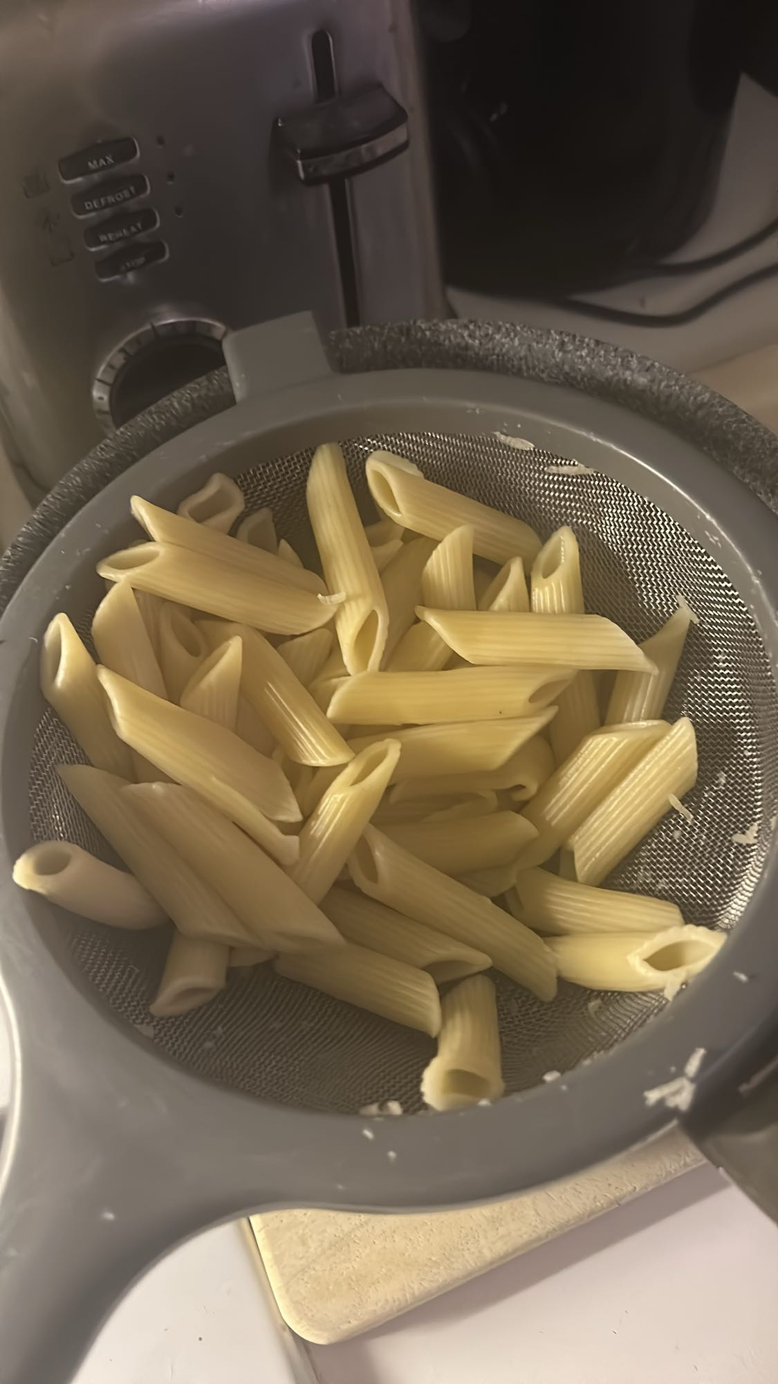 Pâtes penne simples
