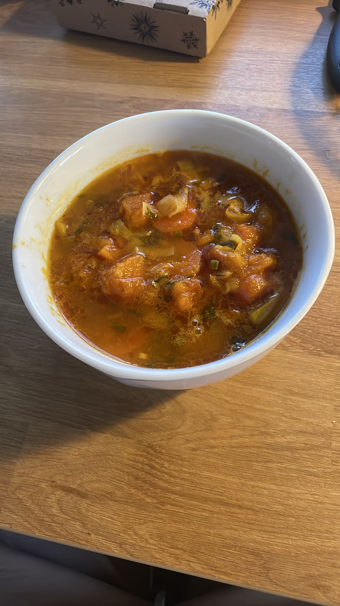 zupa warzywna z dynią i soczewicą