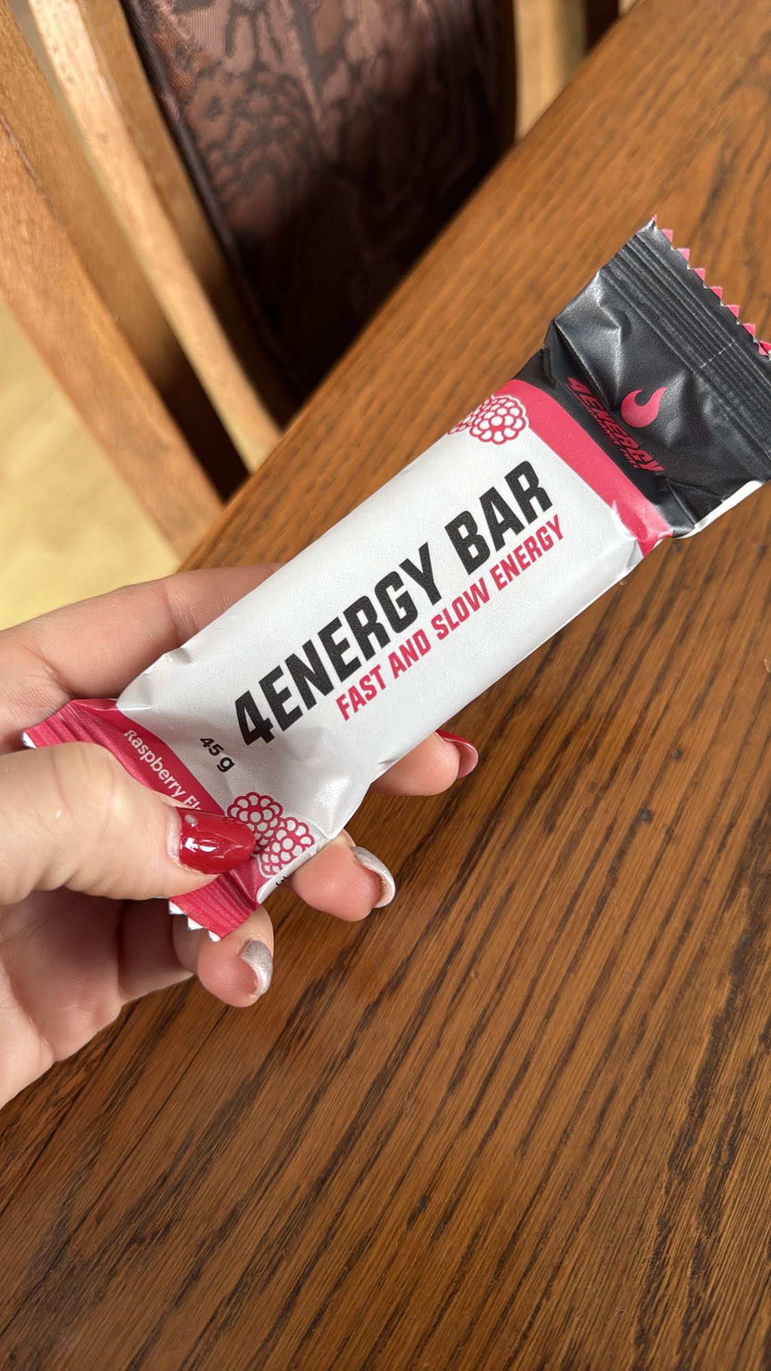 Raspberry Energy Bar
