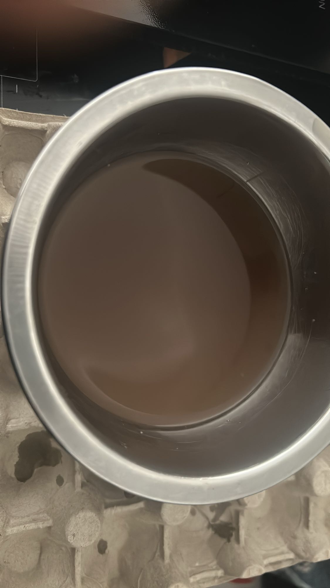 Bouillon de lentilles