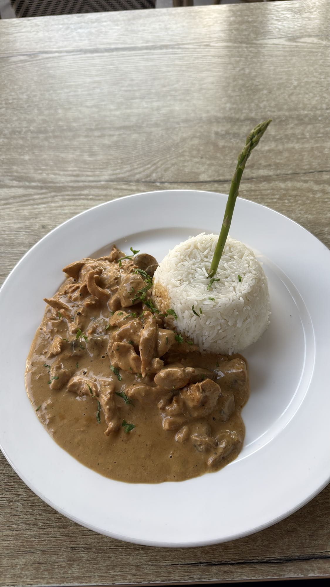 Creamy Chicken with Rice