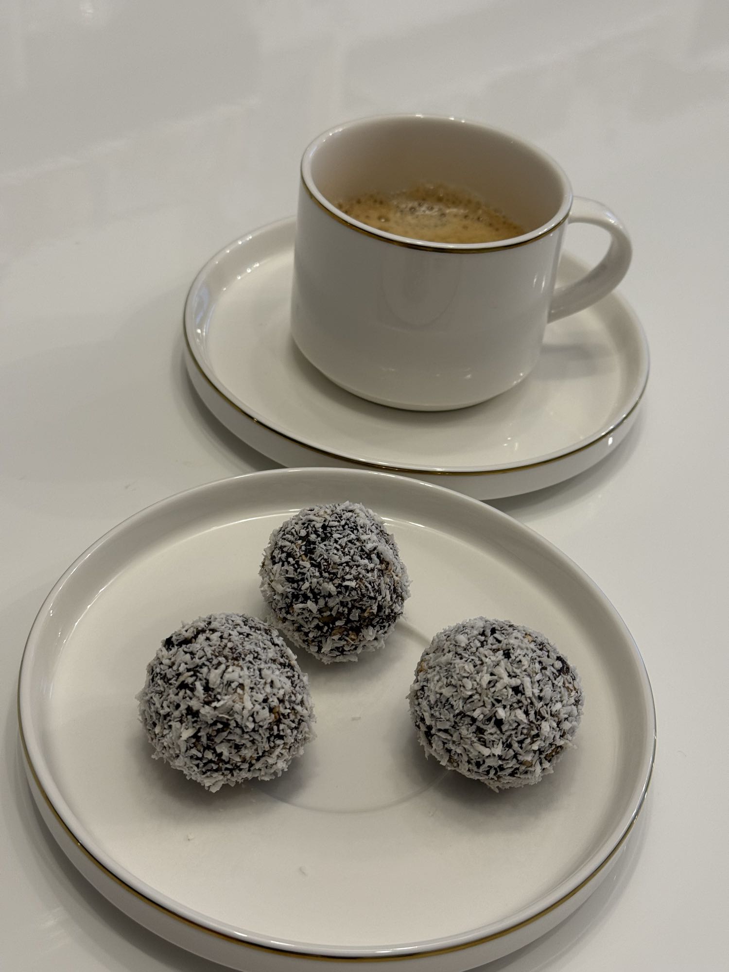 Boules coco et café