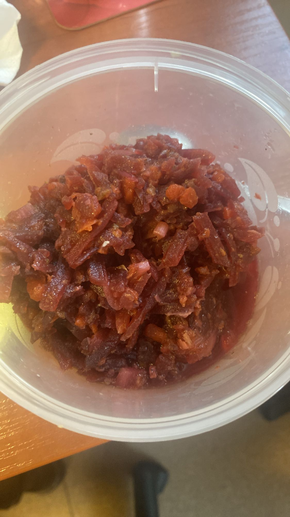 Sałatka z buraków i marchewki