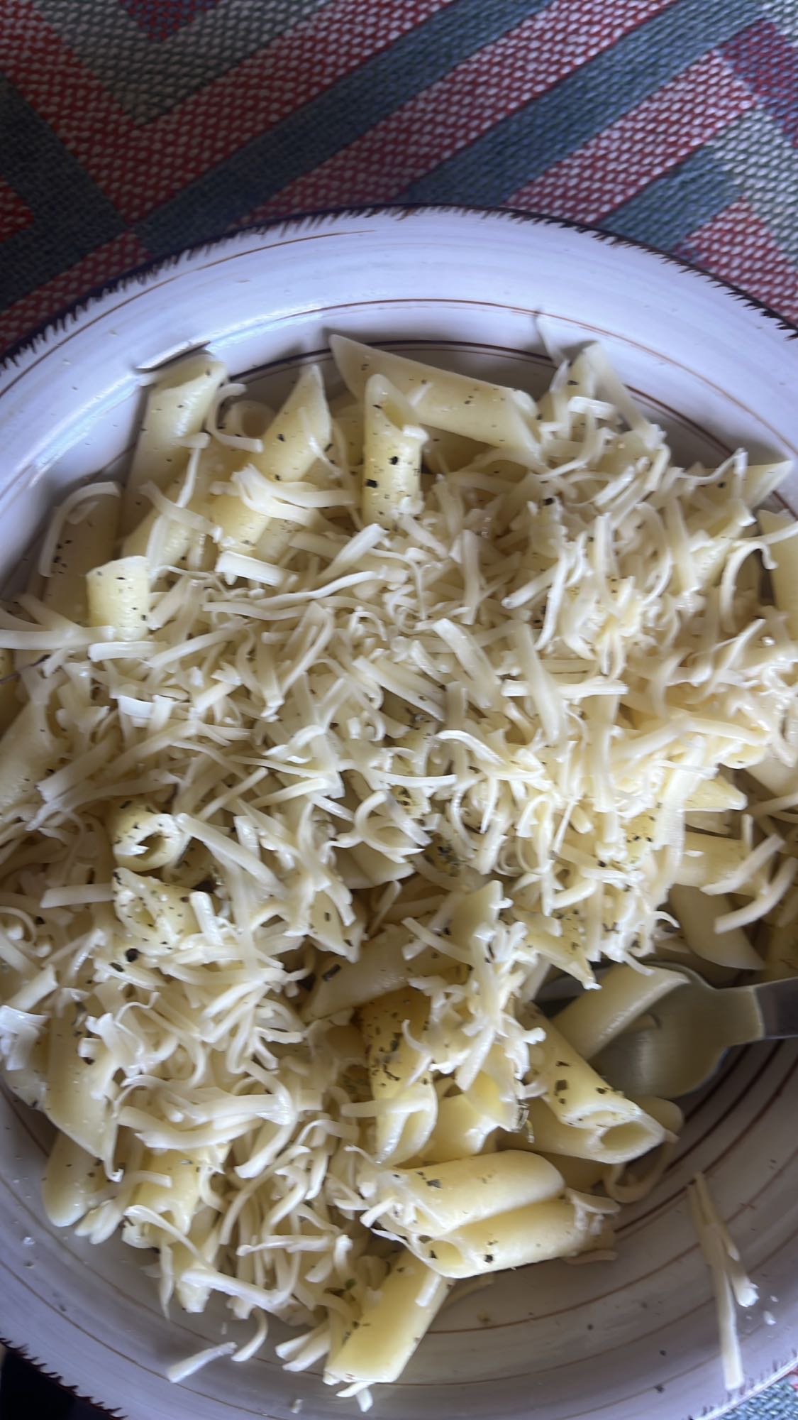 pasta con queso
