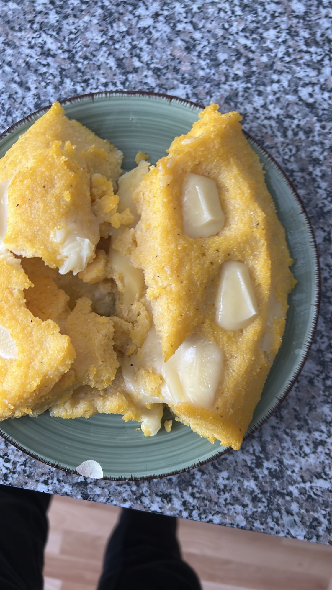 Polenta con queso