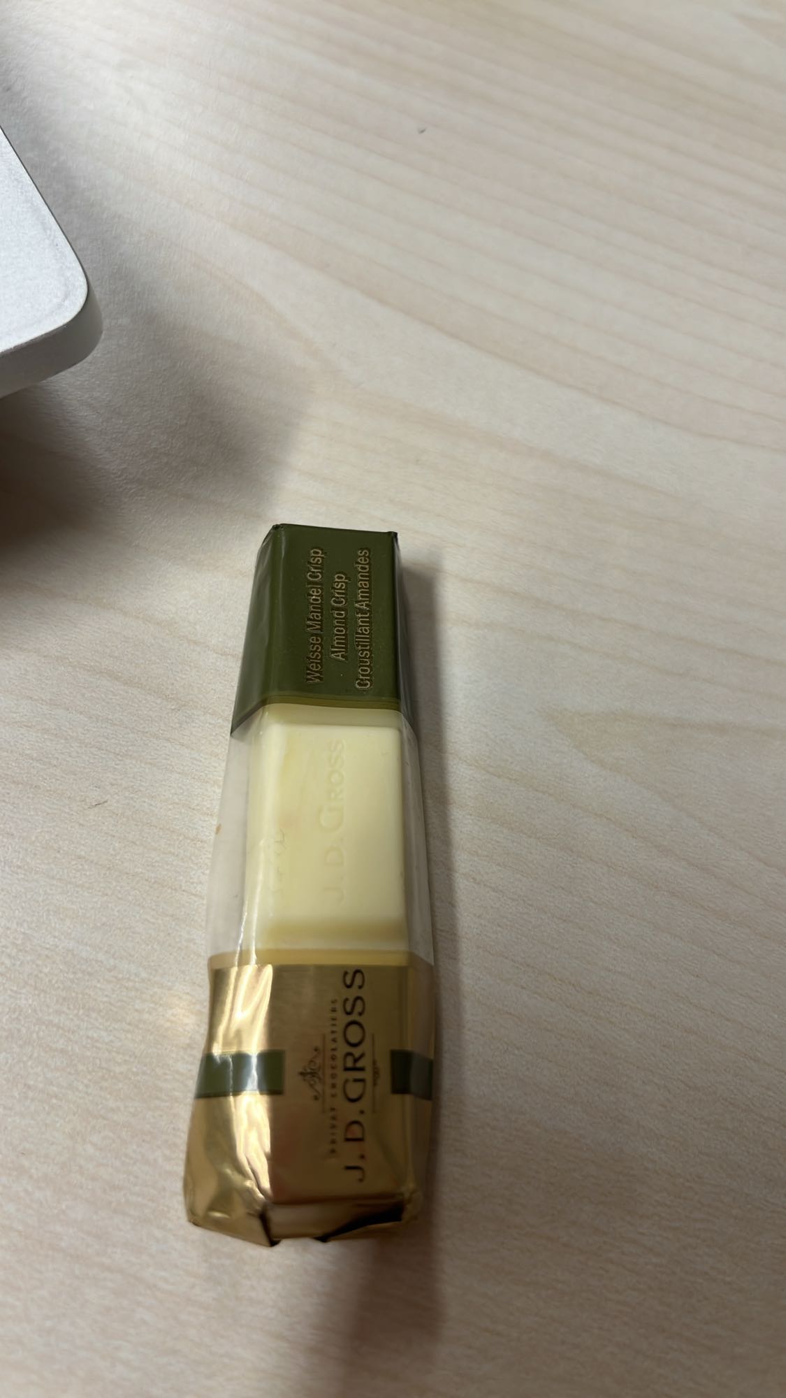 Vit choklad mandelkrisp