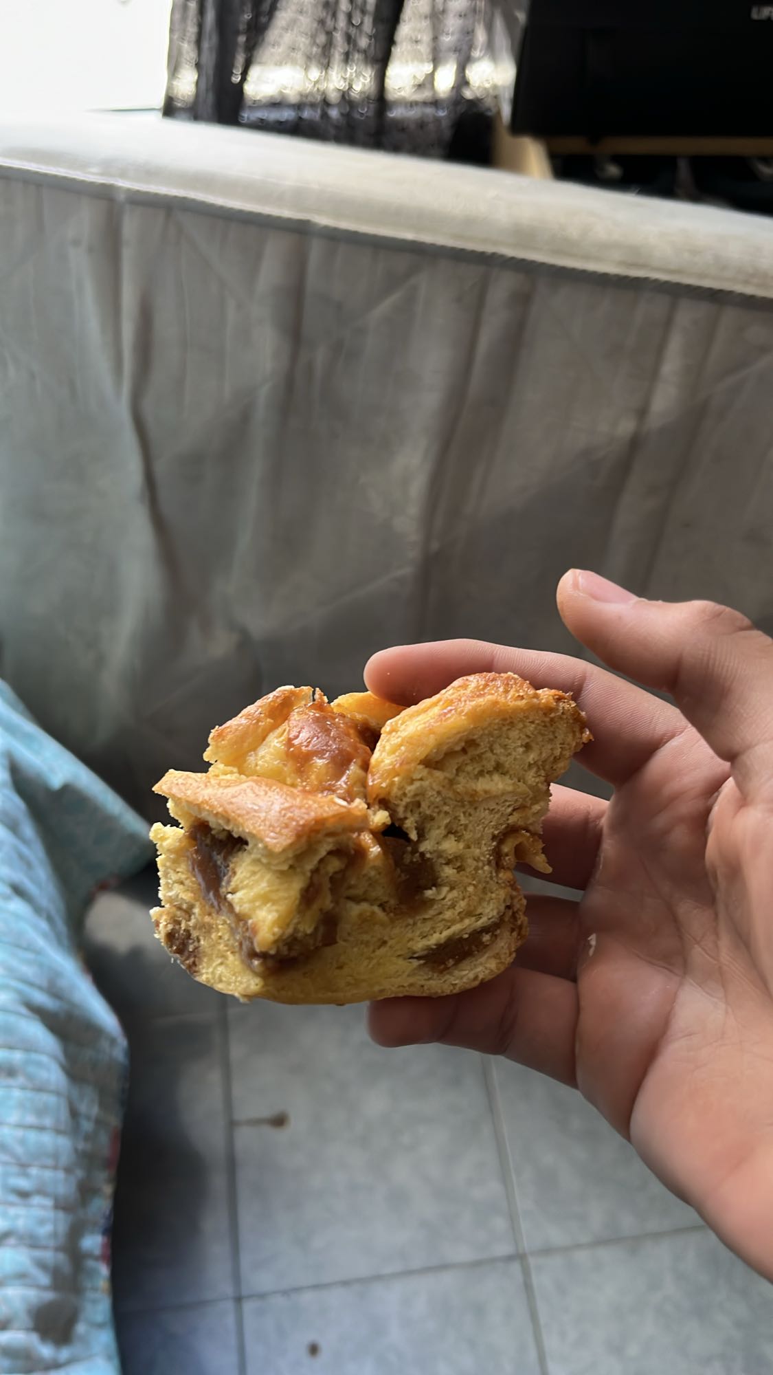 pan dulce con caramelo