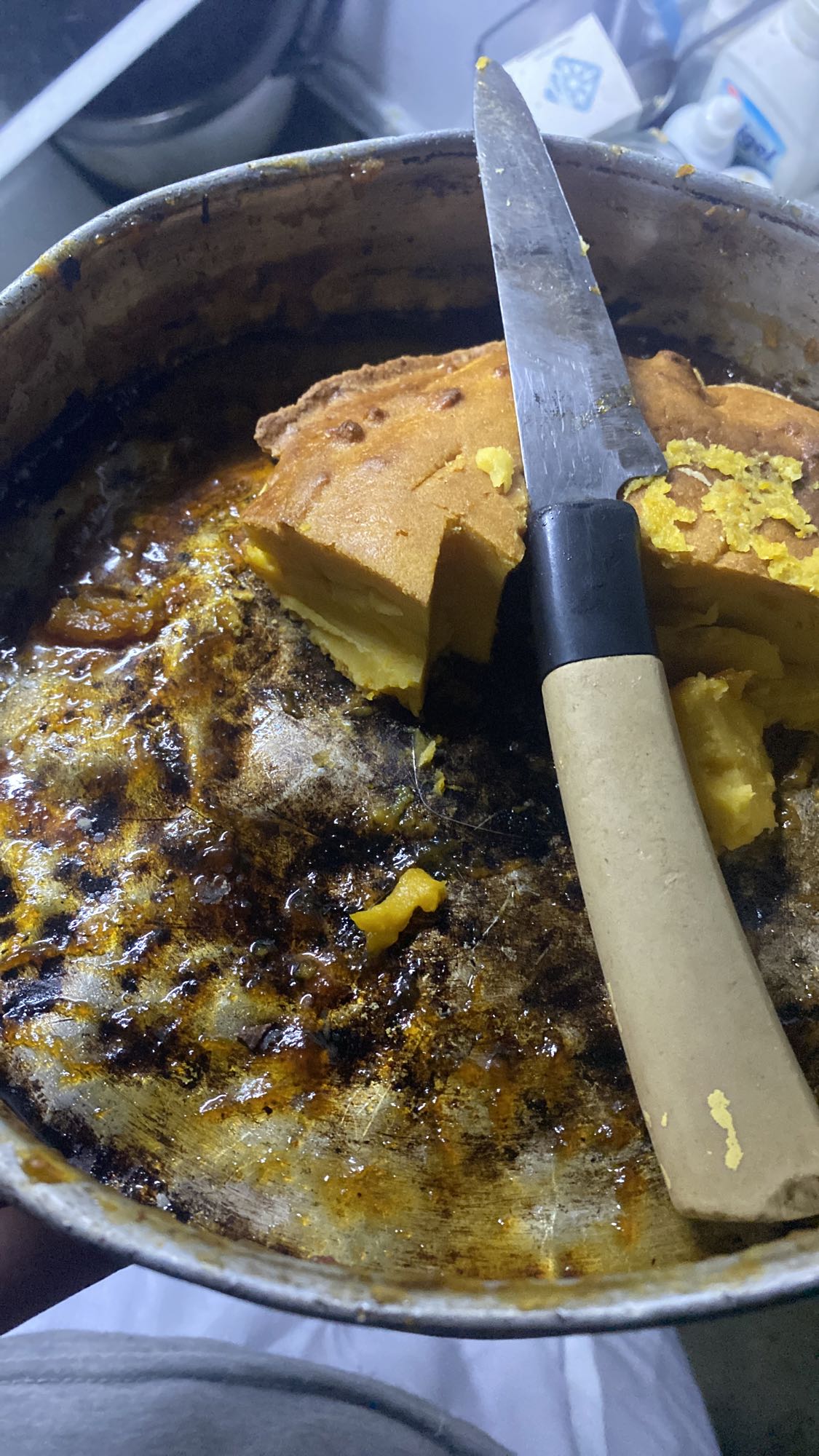 pastel de maíz dulce