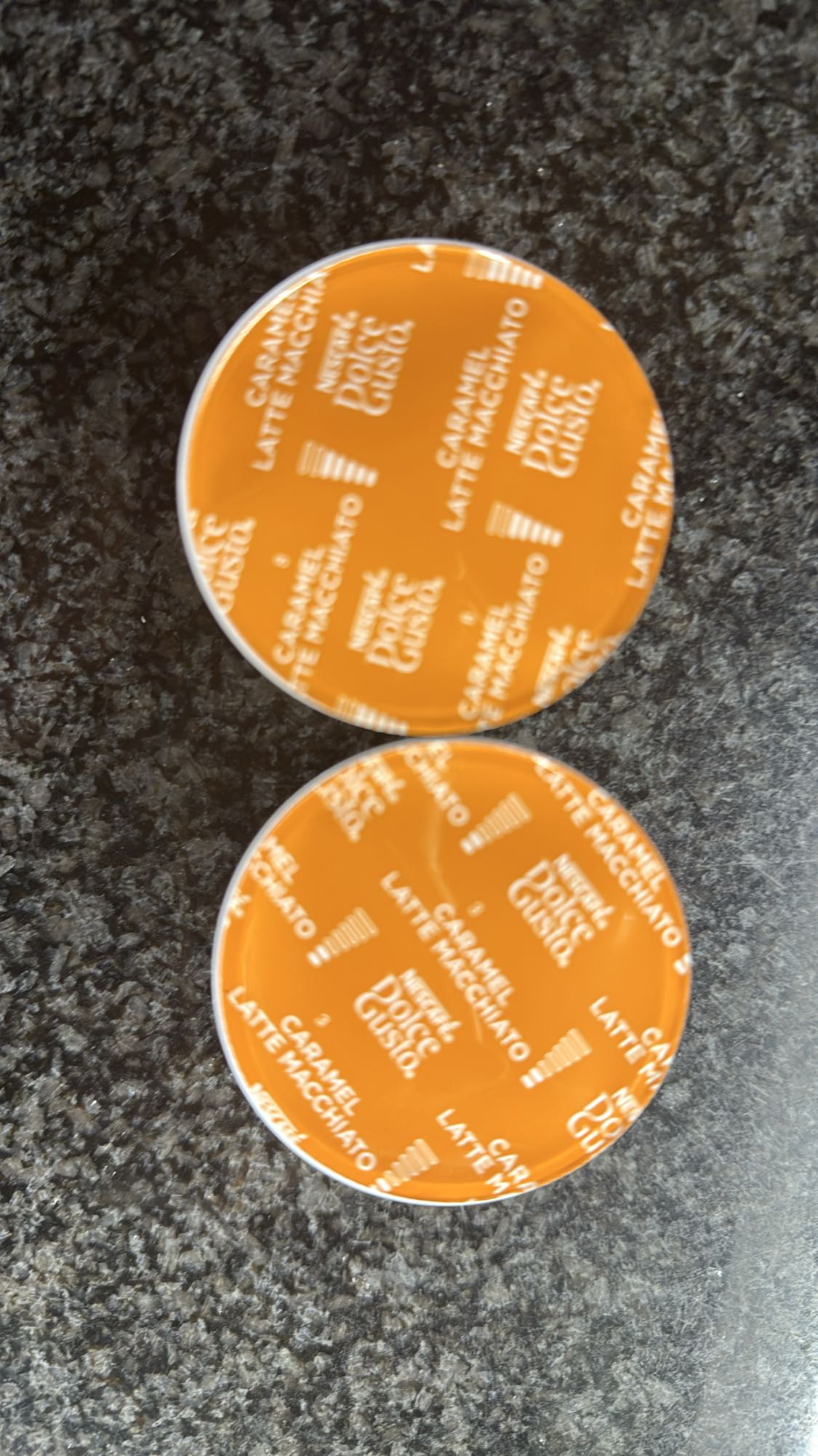 Caramel latte macchiato