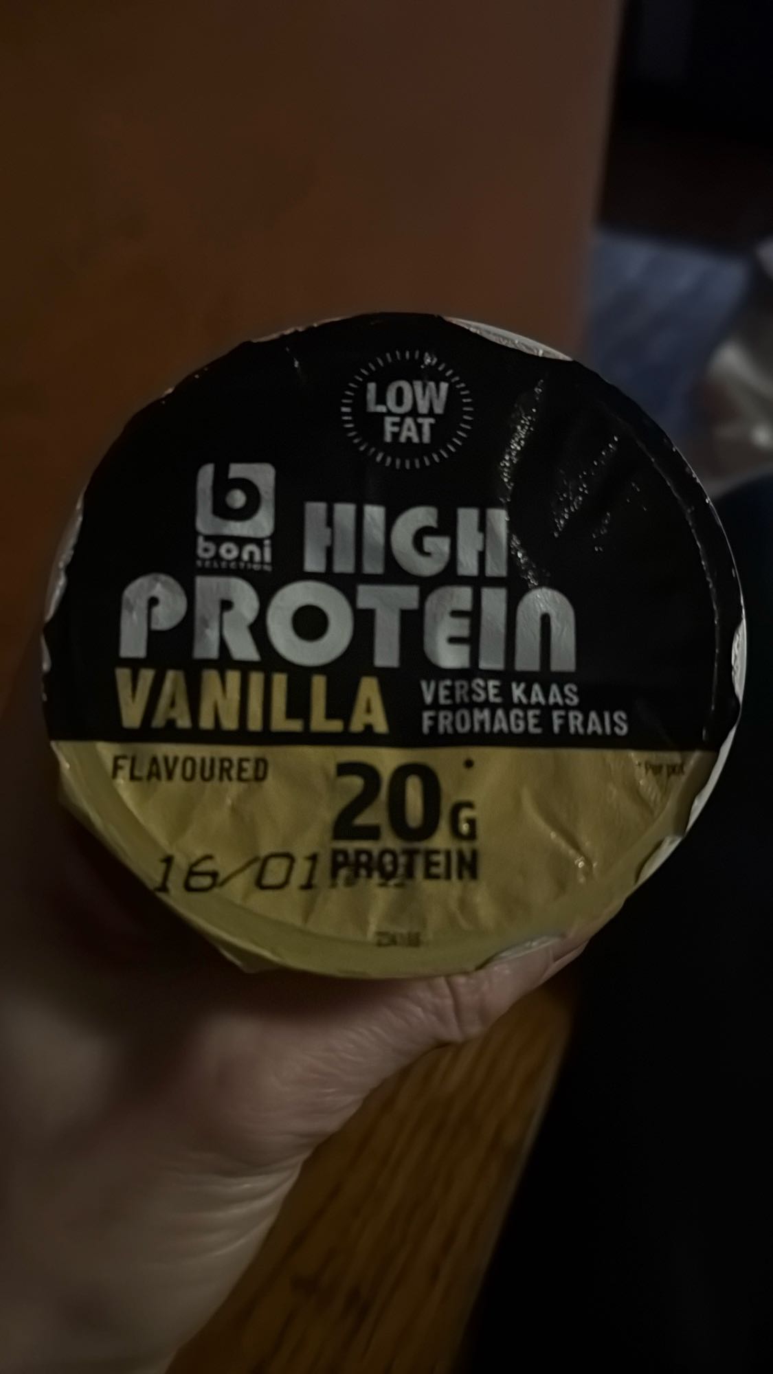 vanille kwark high protein