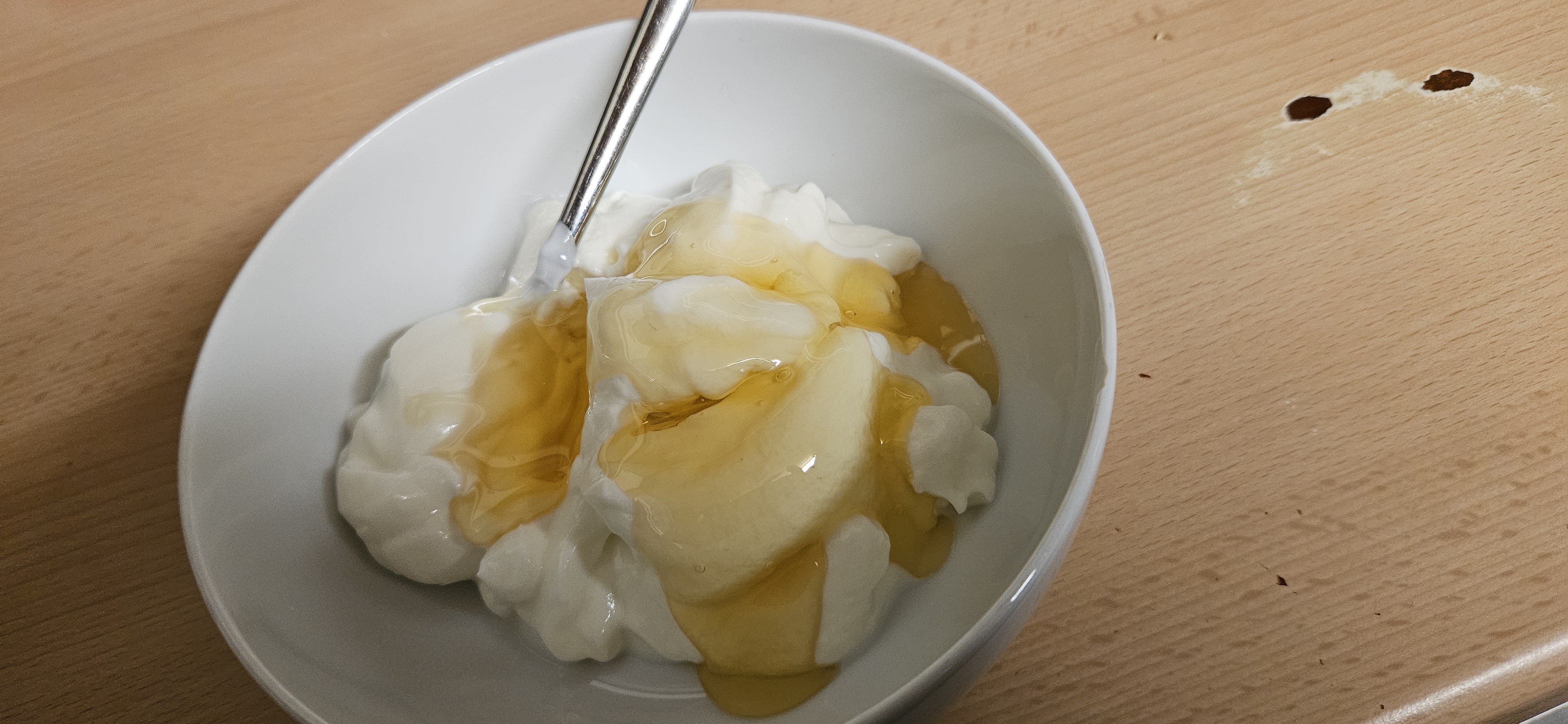 Yogurt with honey