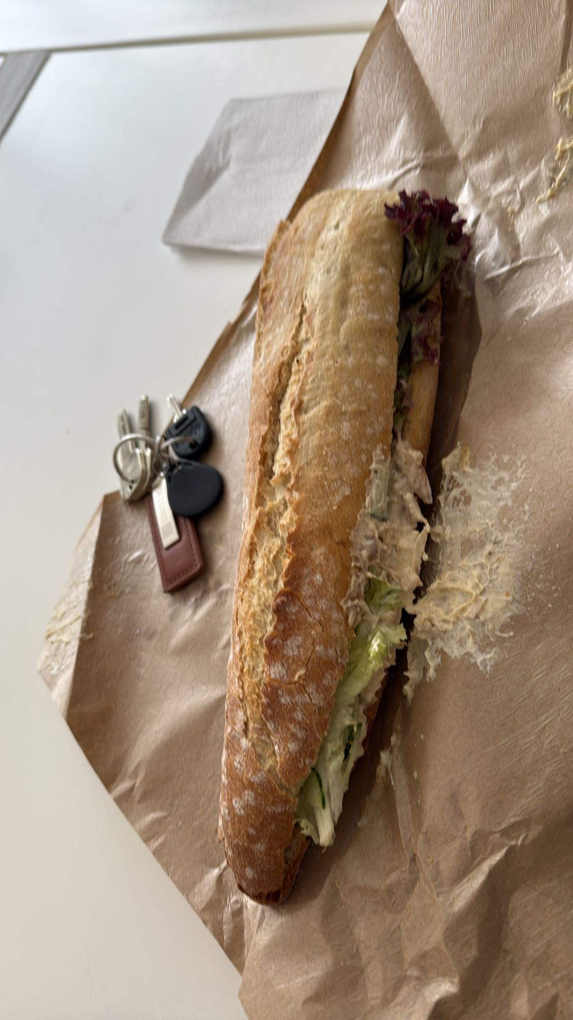 Chicken Baguette Sandwich