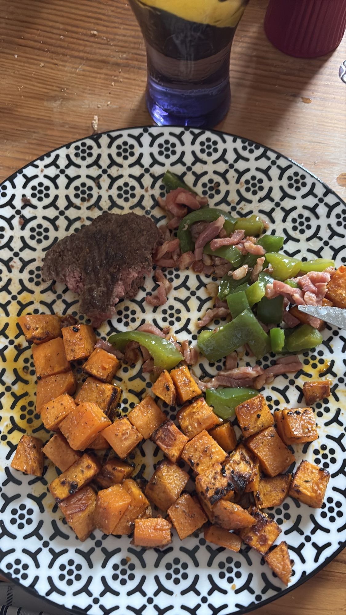 Boeuf et patates douces