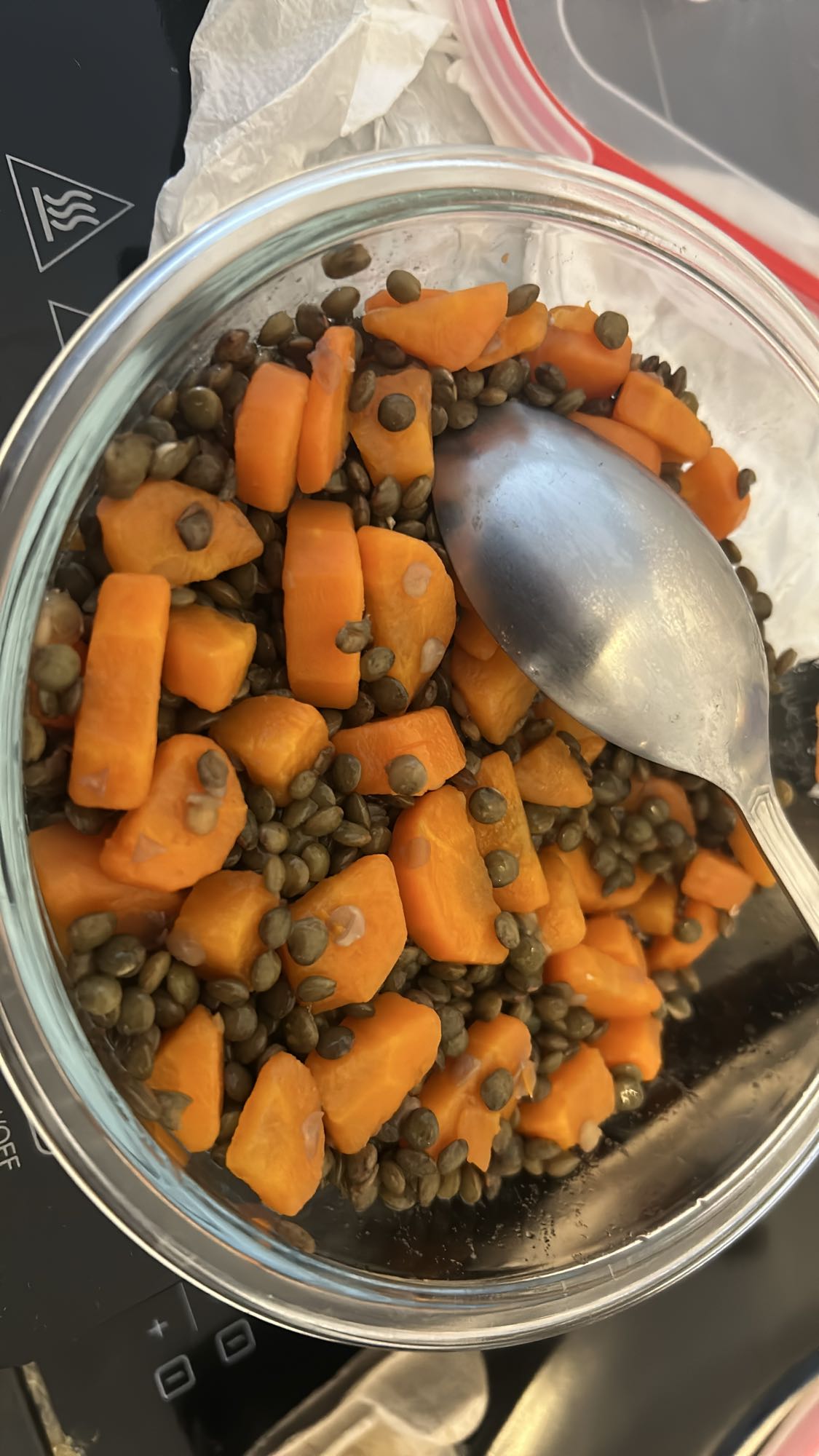 Lentilles et carottes