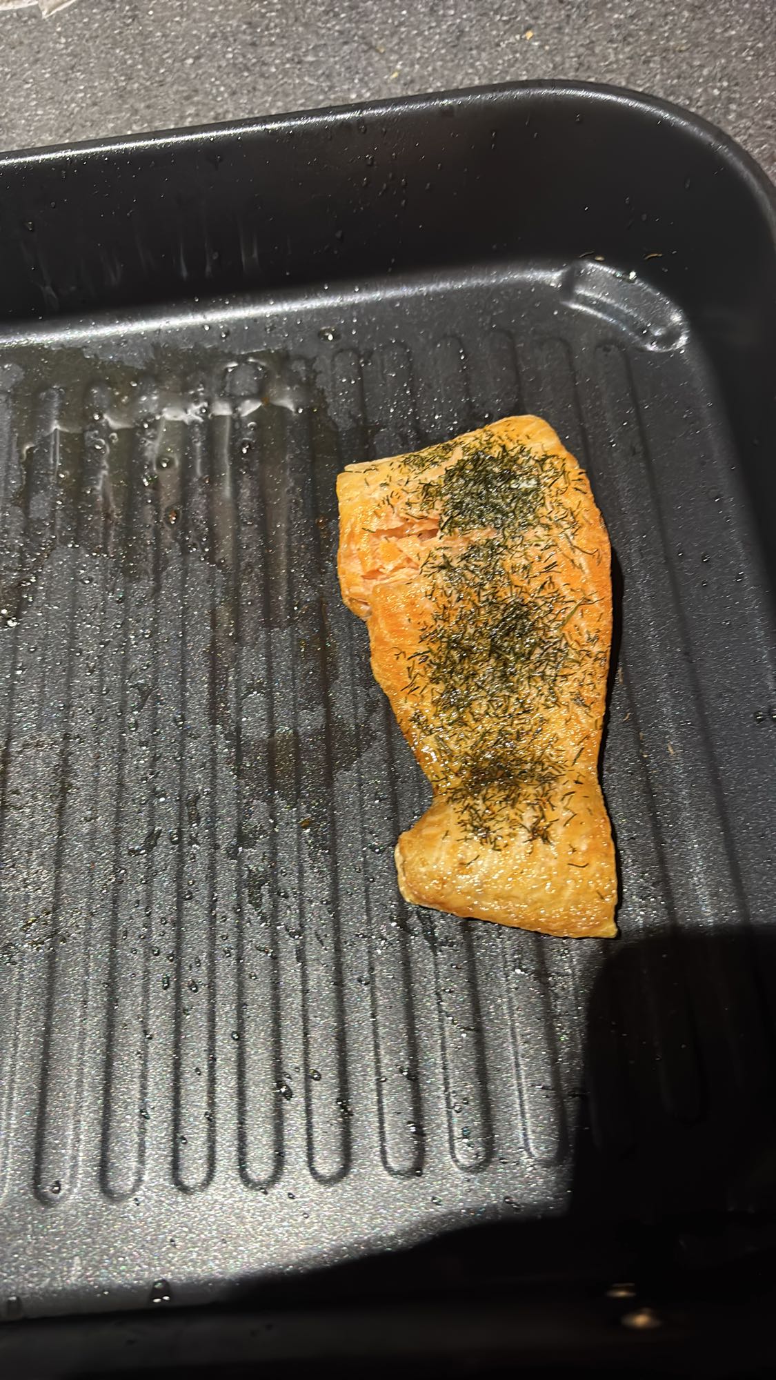 Saumon grillé aux herbes