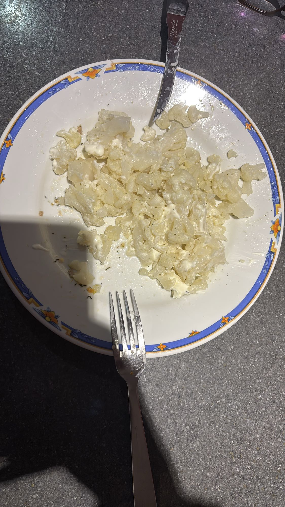 Chou-fleur à la crème