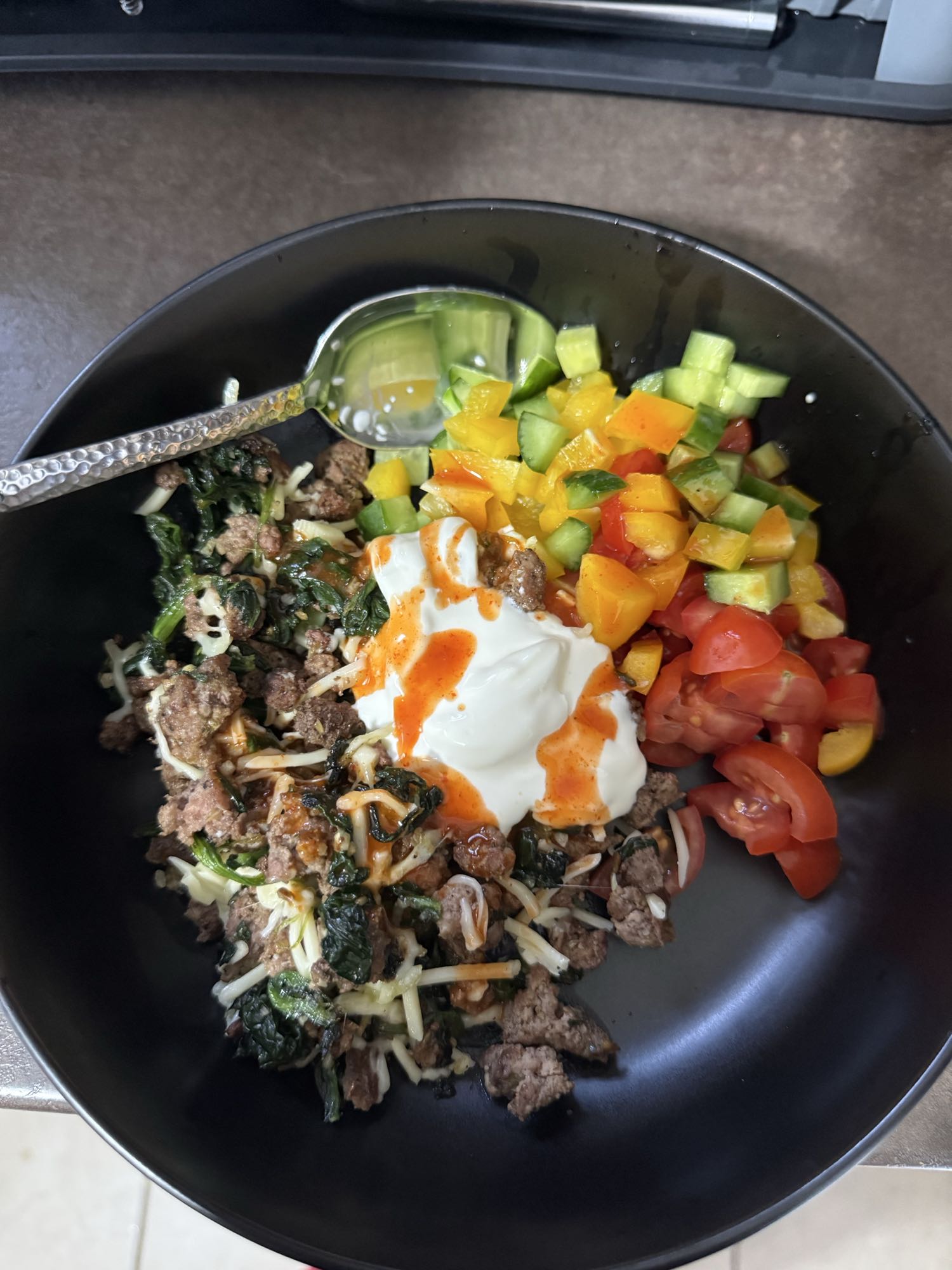 Beef Veggie Bowl