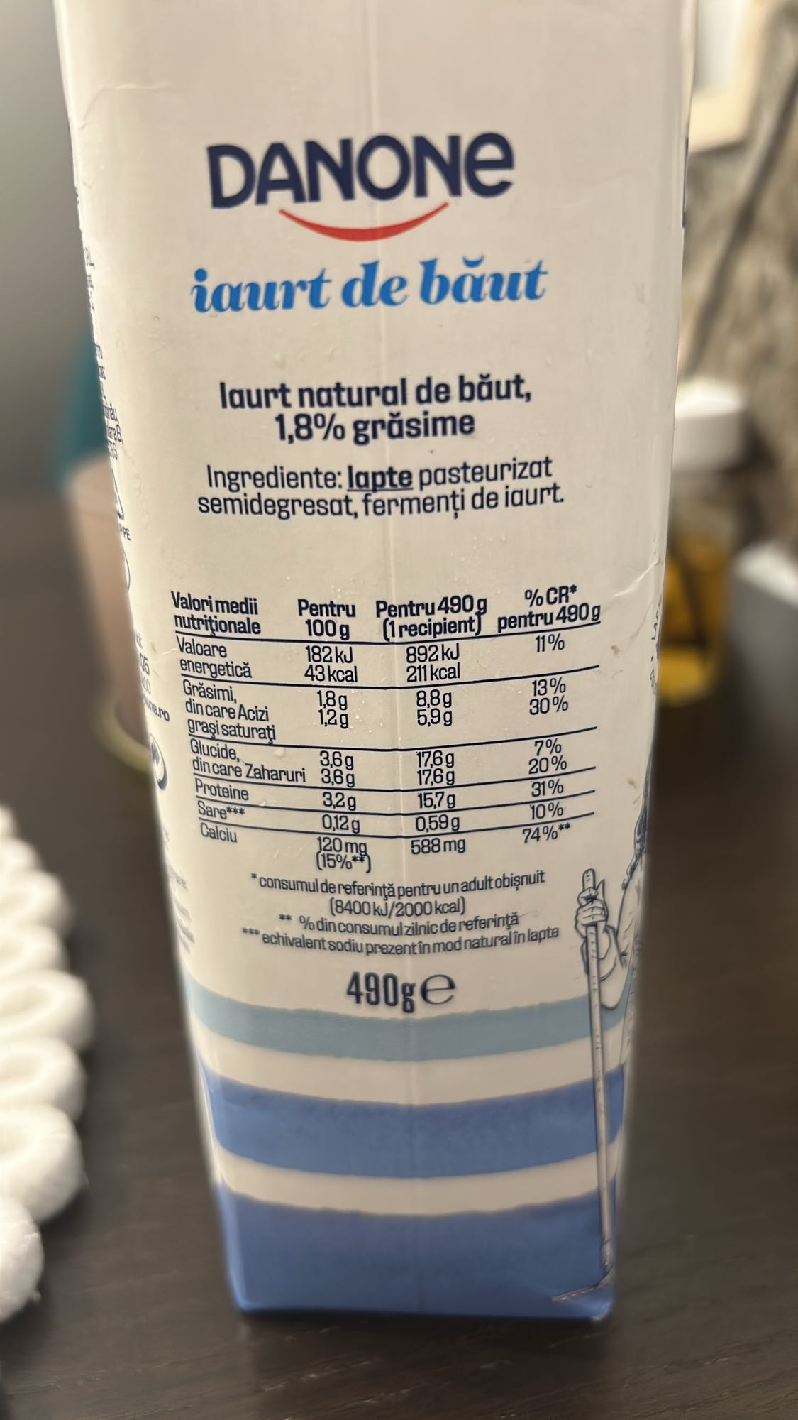 Iaurt de băut Danone