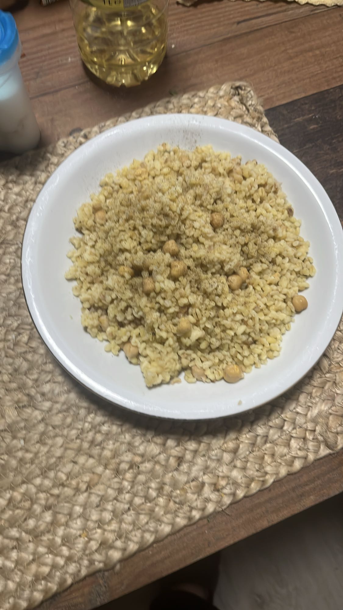 Bulgur ve Nohut Pilavı