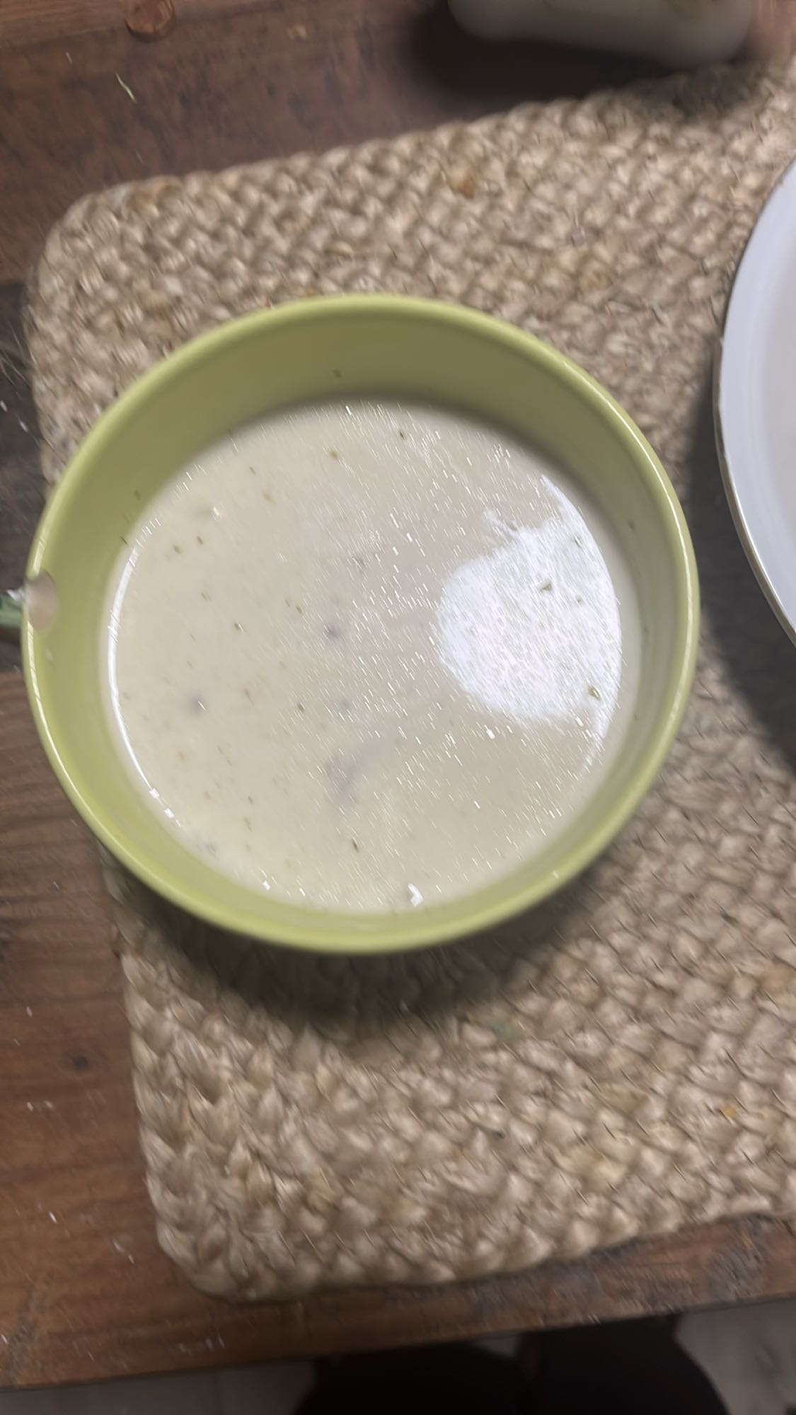 Kremalı mantar çorbası