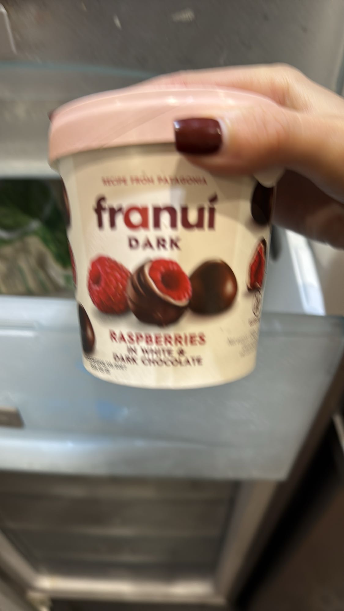 Framboises chocolatées