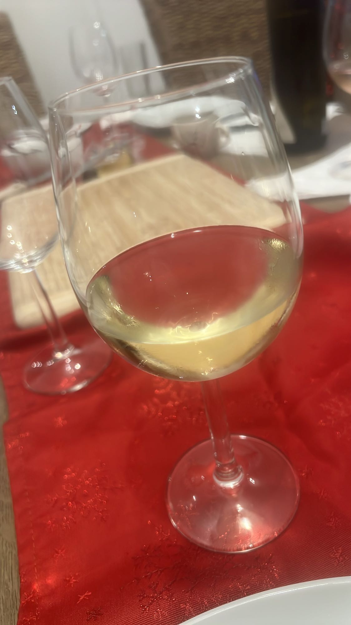 Glass of white wine