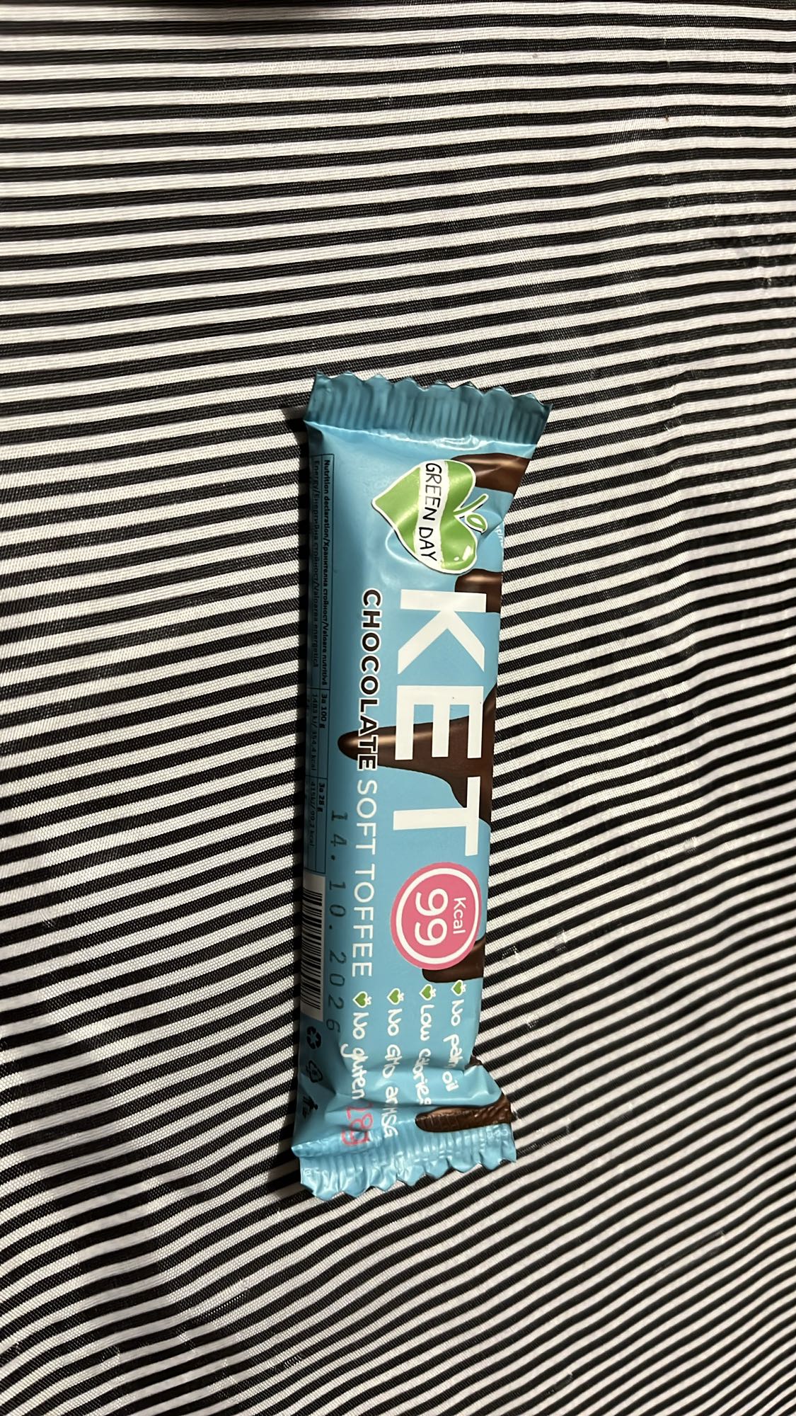 Кето шоколадов тофи бар