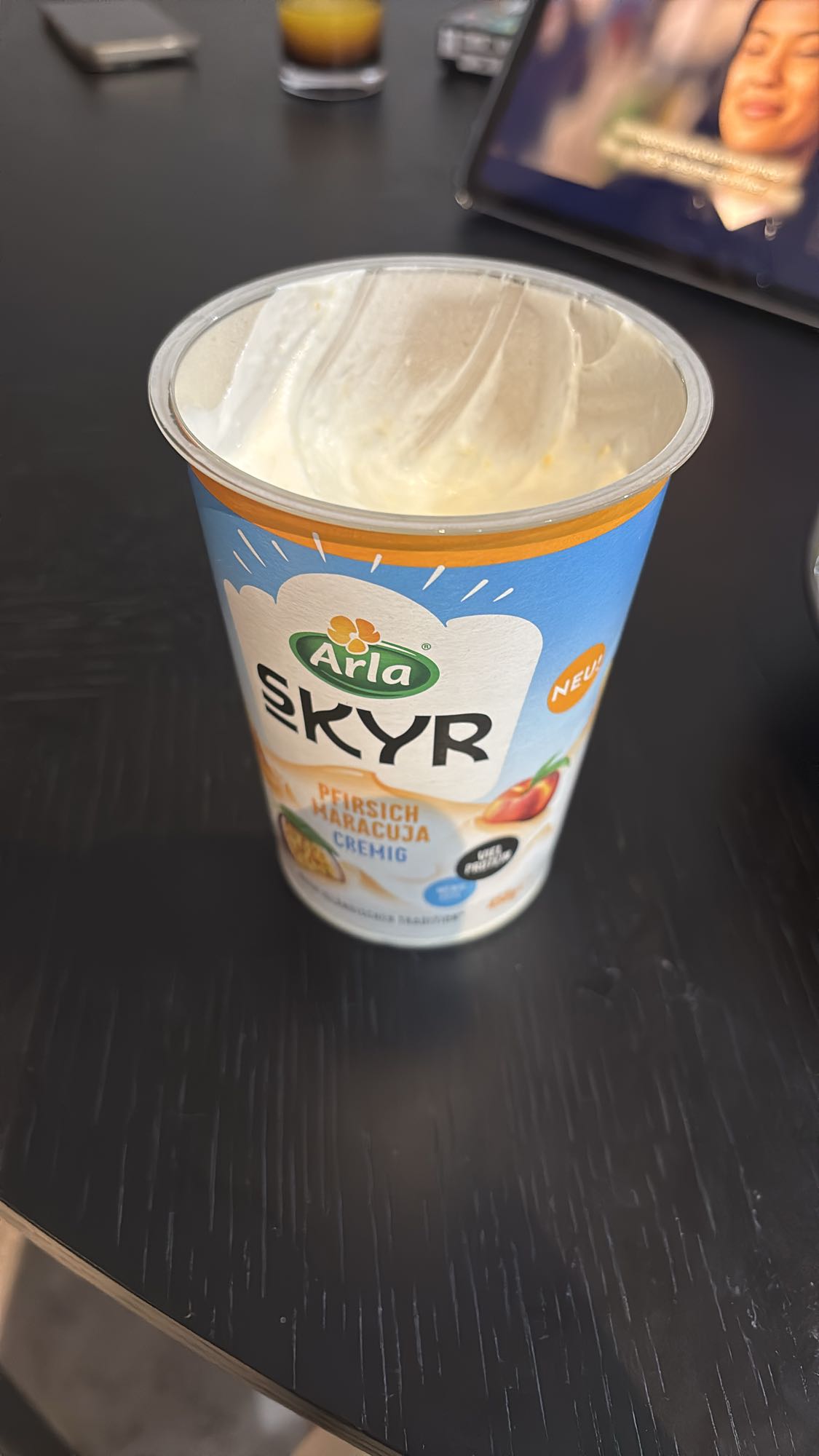 Skyr pêche maracuja