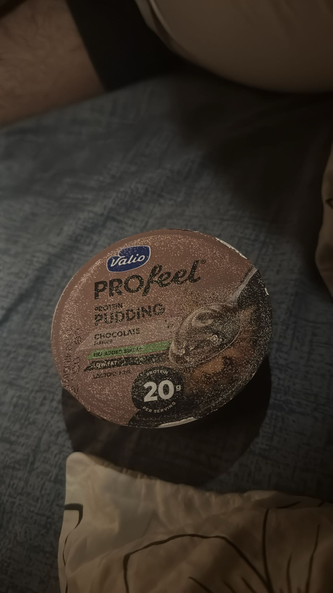 Chocolate protein pudding