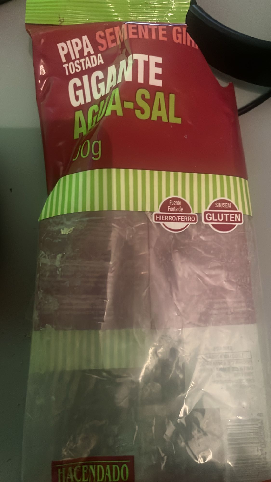 Pipas girasol saladas