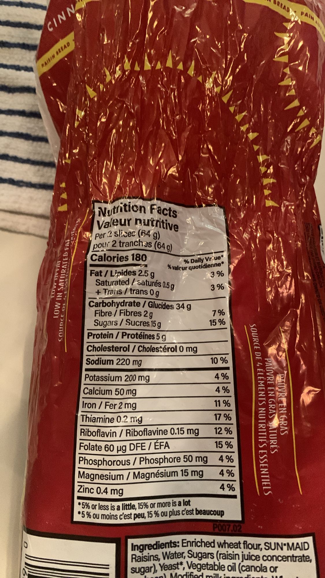 Pain aux raisins cannelle