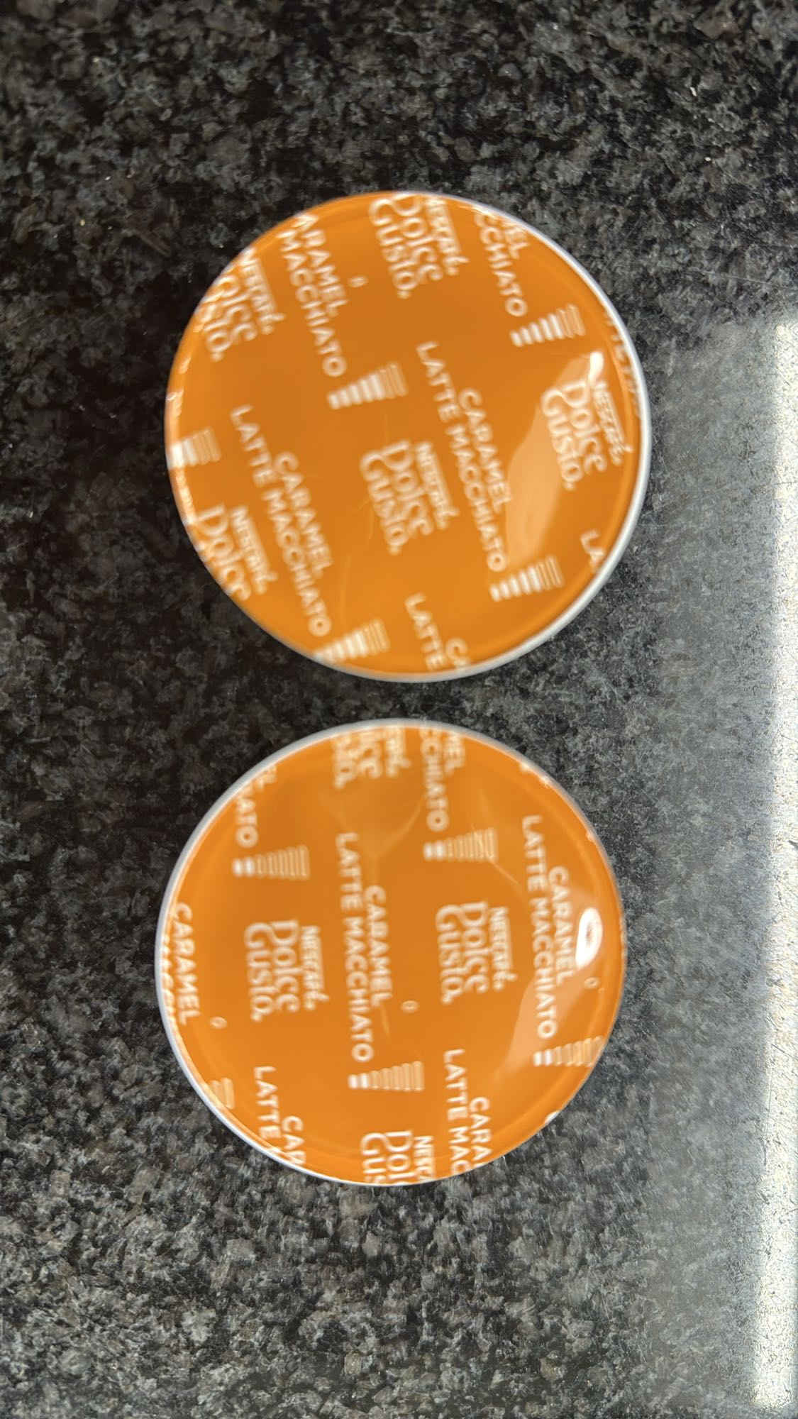 Caramel Latte Macchiato cups