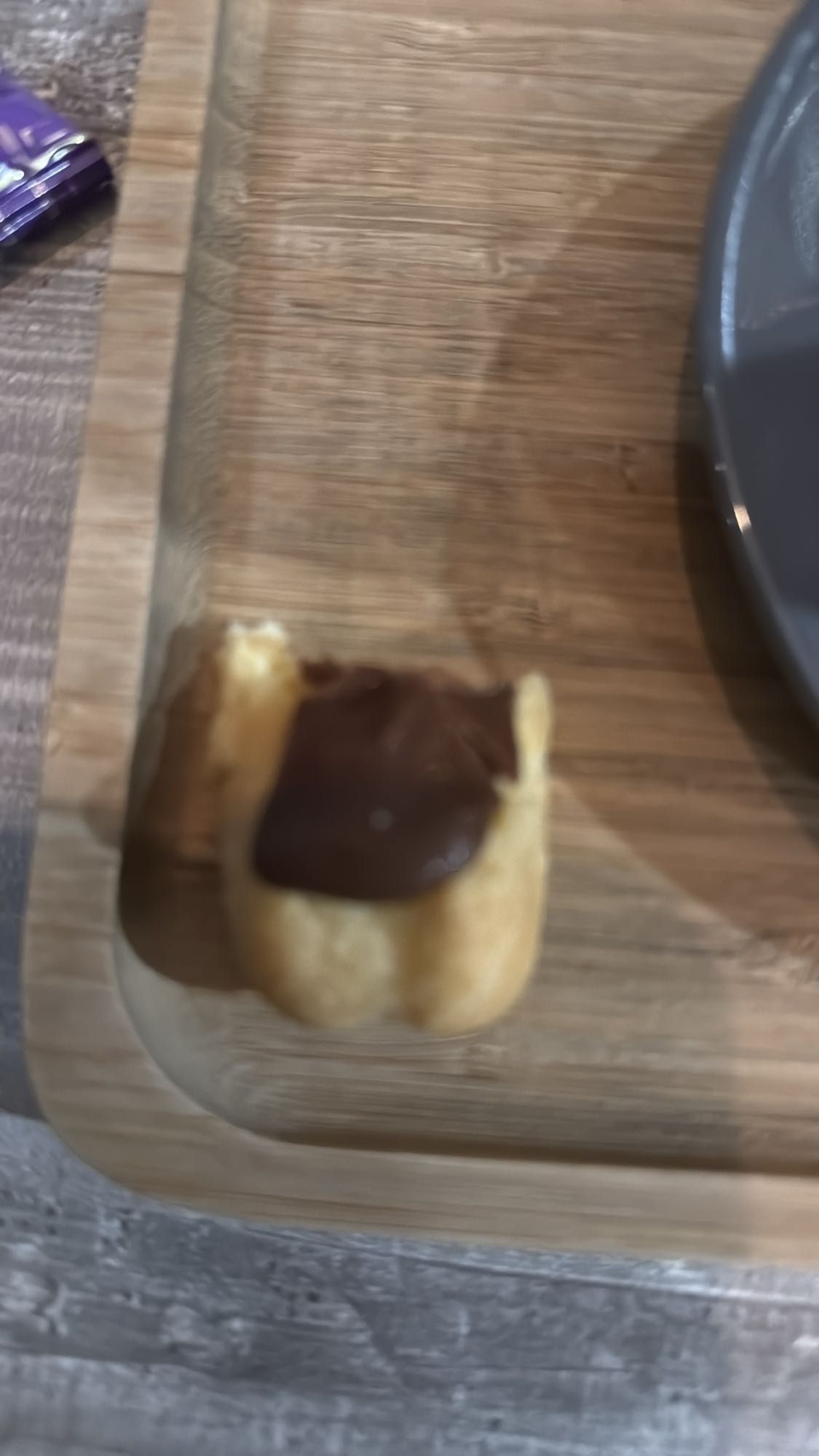 soesje met chocolade