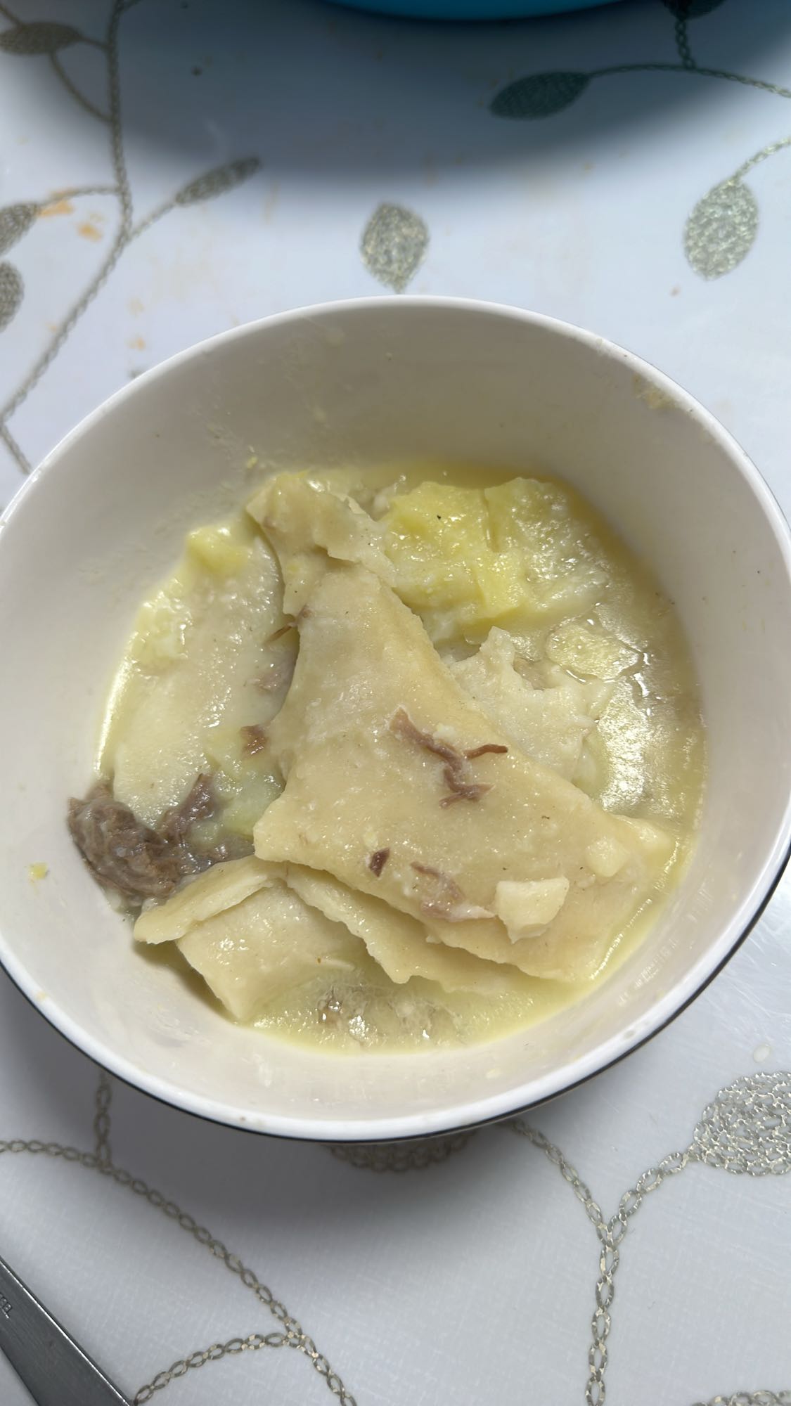 домашняя лапша с мясом