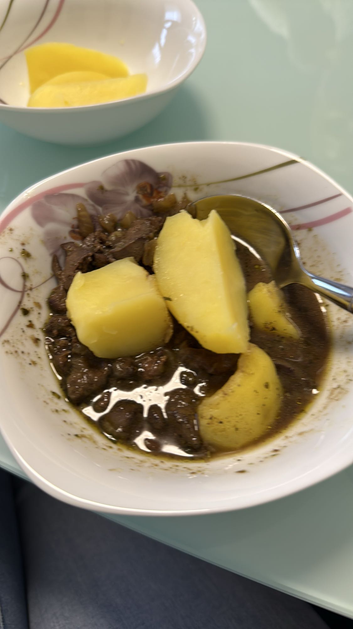 Rinderragout mit Kartoffeln